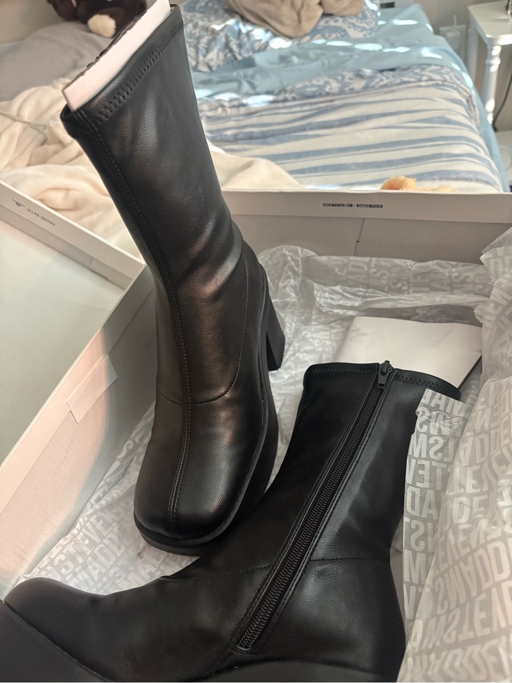 Steve madden Klaytom black boots